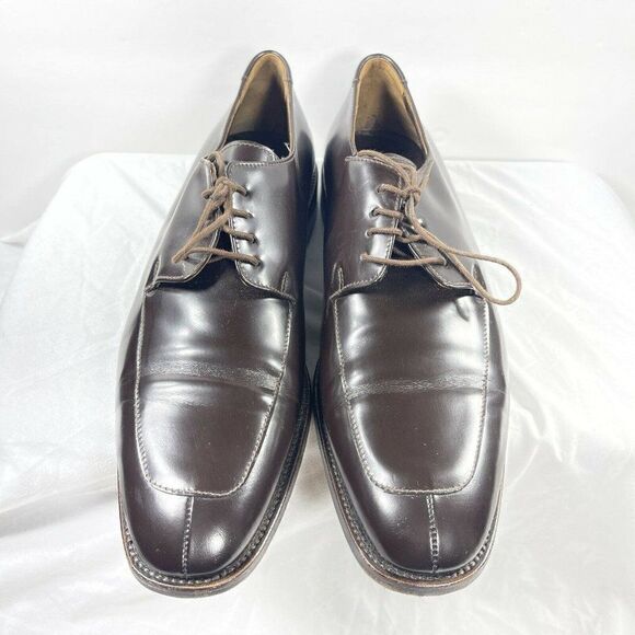 To Boot New York Adam Derrick Mens Brown Leather Oxford Dress Shoes 3221 Size 13 - Picture 3 of 10